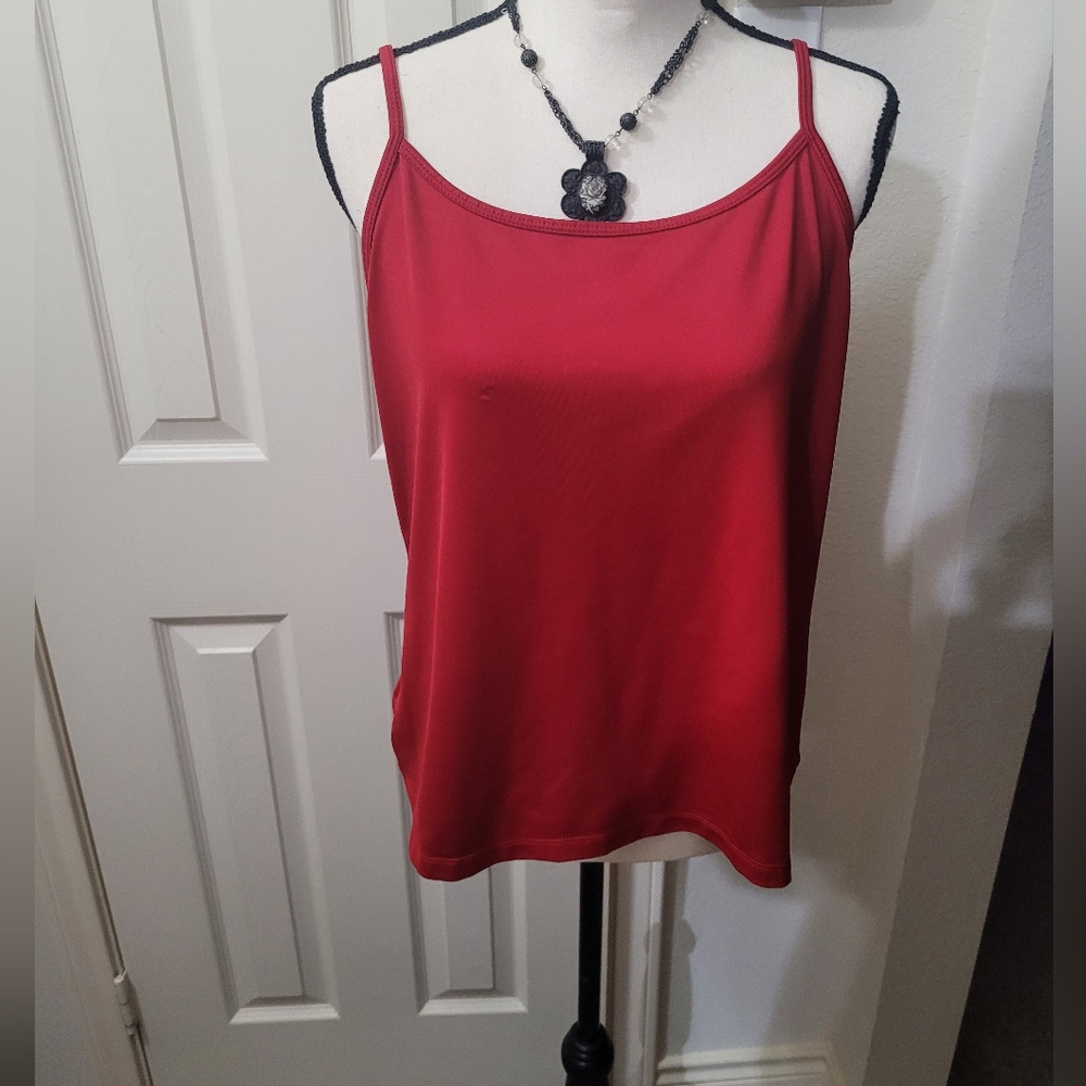 4/$25 Lane Bryant Red Tank 14 to 16 size